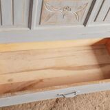 Art-deco style glazed cabinet