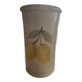 Vase vintage en céramique Vallauris signé Hudon