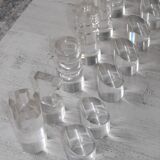 Michel Dumas chess game in altuglas 70s