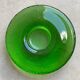 Vintage green structured glass Iittala Nappi tealight holder / candleholder / votive, Markku Salo