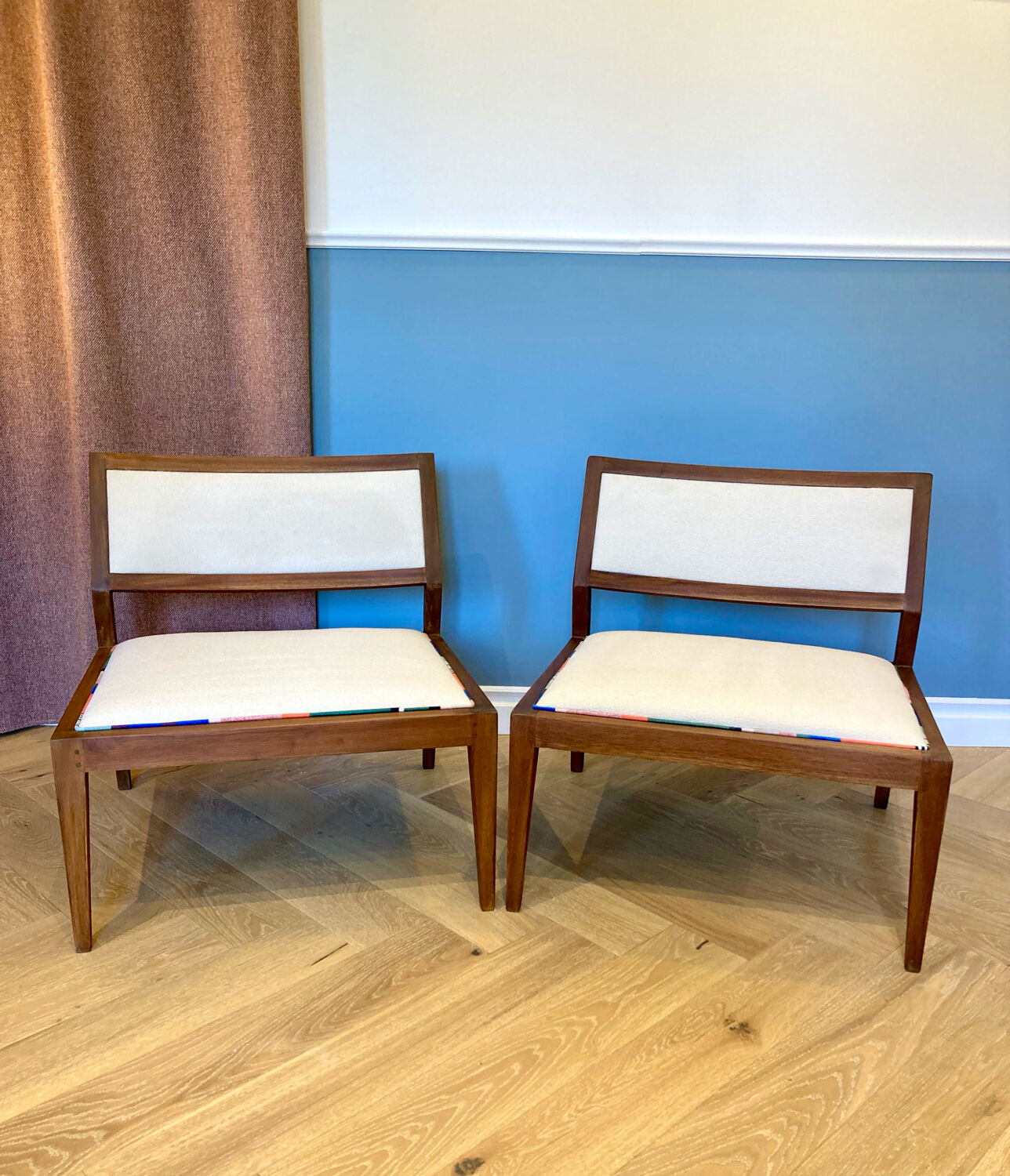 Pair of wood heaters