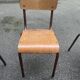 Set of 4 Mullca chairs - School chairs