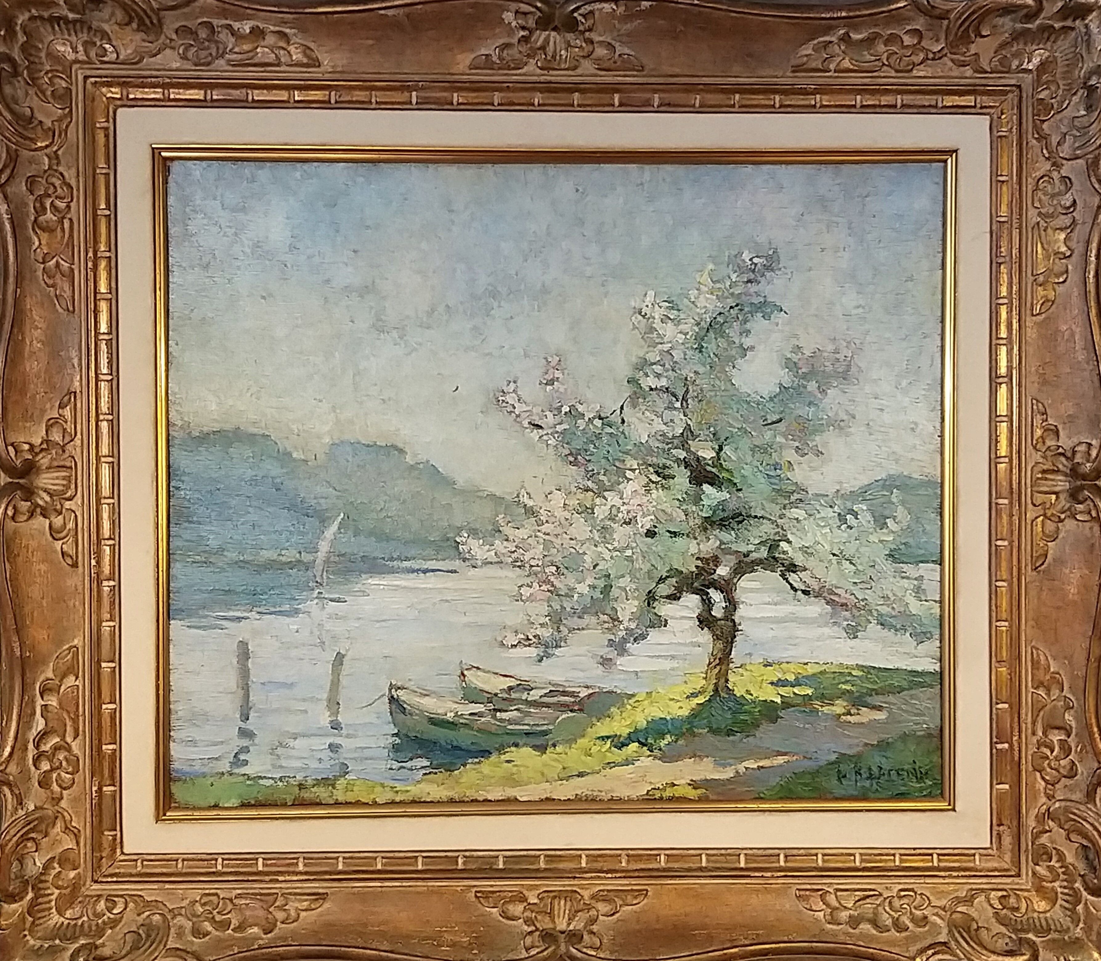 Tableau de L.R. Lacroix (1891-1977) école française huile sur bois