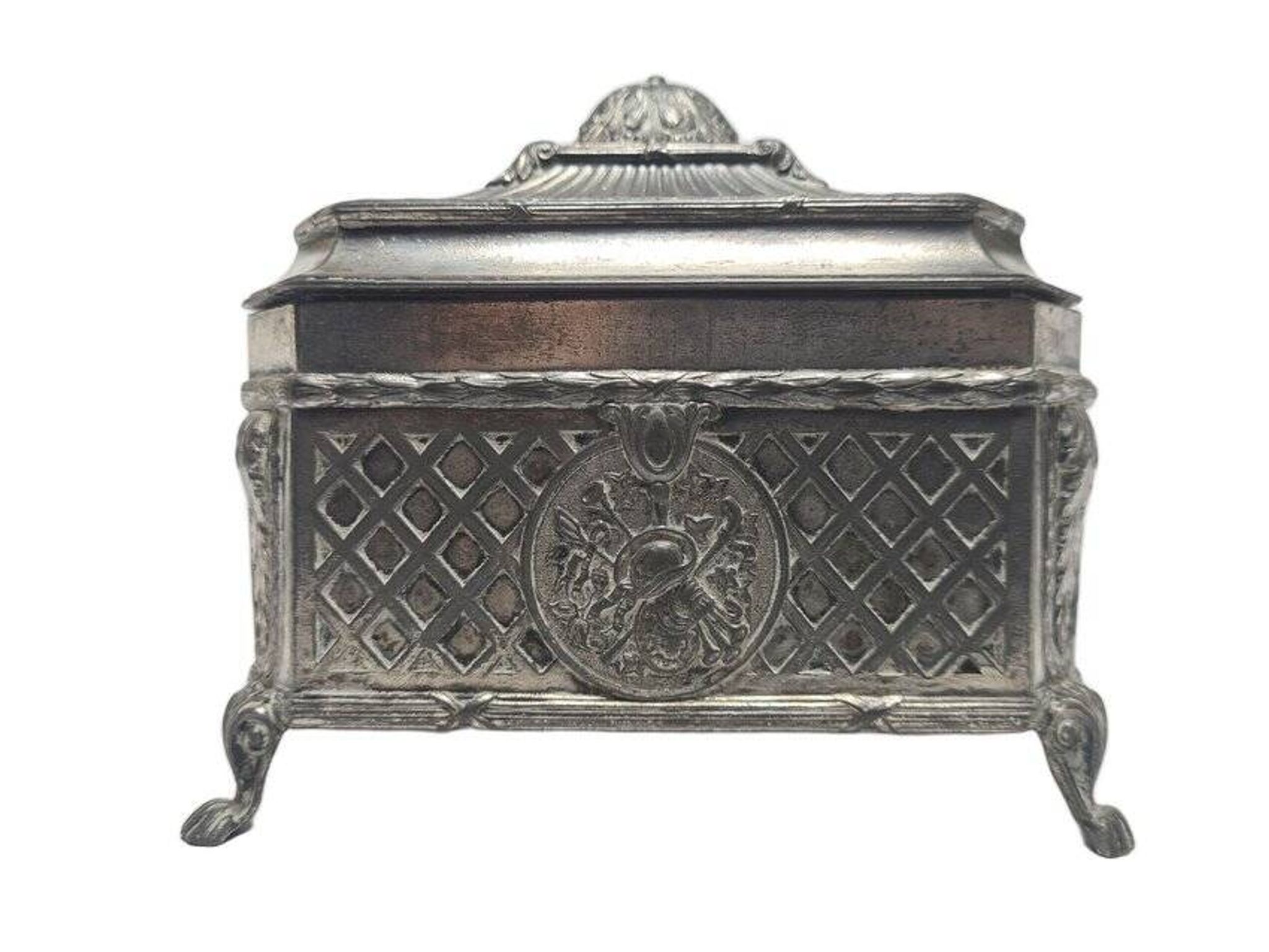 Sucrier éclectique allemand de WMF, années 1890