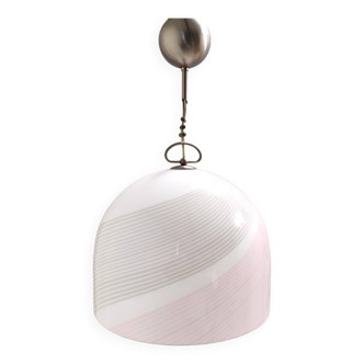 Suspension en Forme de Cloche en Verre de Murano par Lino Tagliapietra pour La Murrina