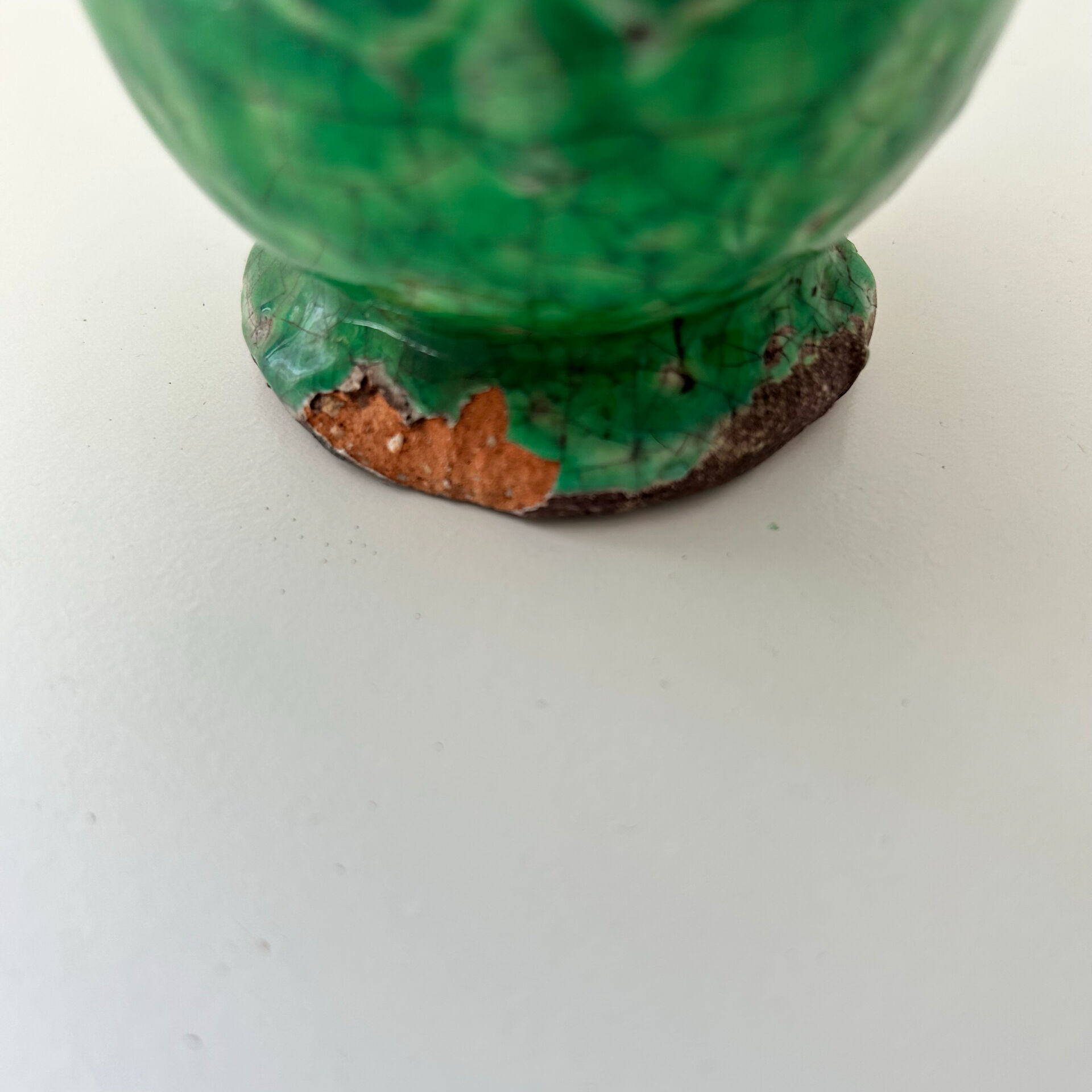 Small ancient Provençal vase