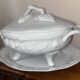 Vegetable soup tureen porcelain PH Deshoulièrrs