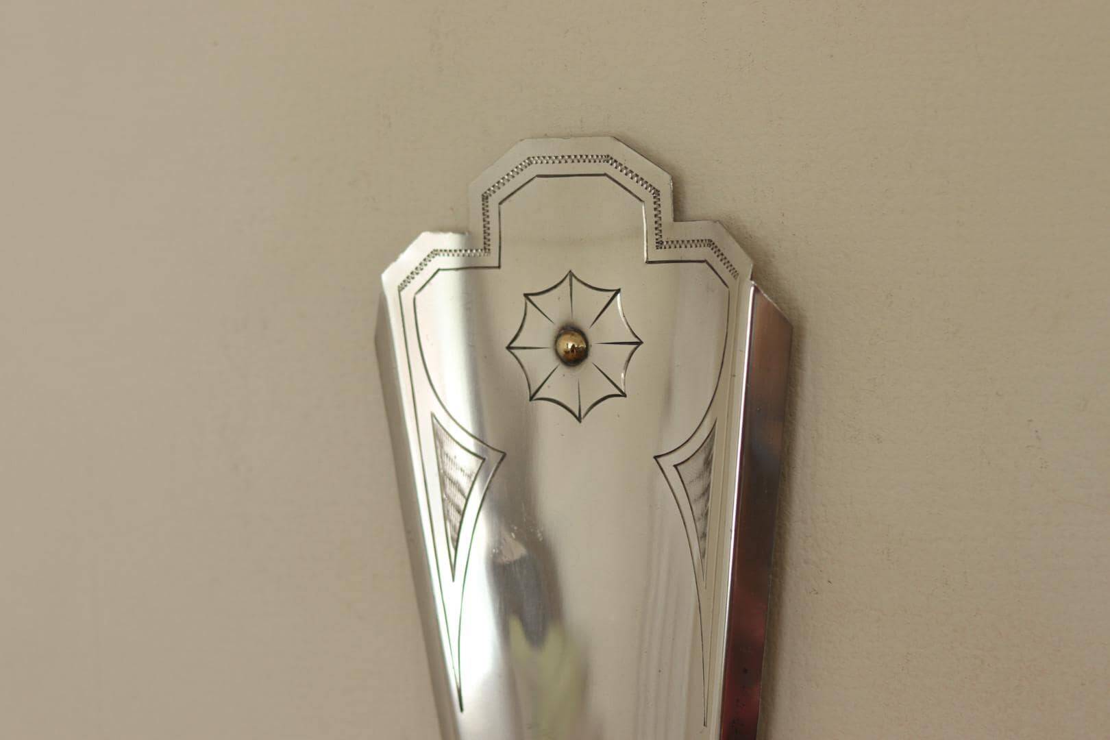 Swedish Grace Tin Wall Sconces by Svenskt Tenn