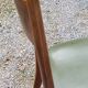 Pair of 50's Scandinavian style mahogany chairs