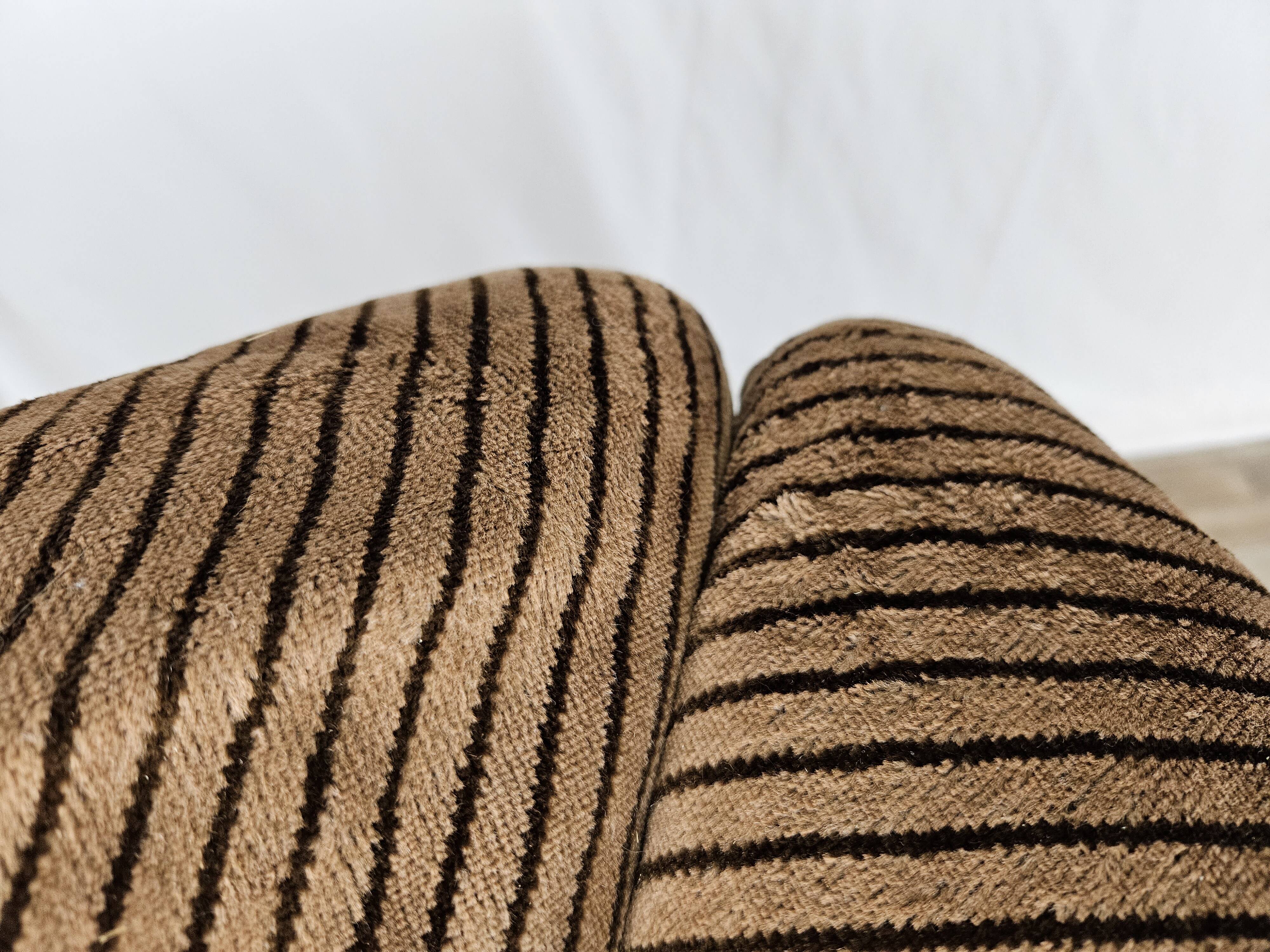 Five-seater corner modular sofa from 70s