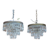 Pair of tassel ceiling lights