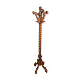 Vintage wooden coat rack