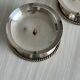 set of 2 antique candle holders