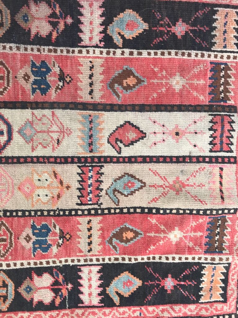 Carpet old chirwan Caucasus 90 x 178 cm