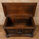 Carved wooden chest with twisted columns – Renaissance style