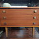 Commode années 60 pieds compas