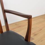 Mid-Century Teak and Leather Dining Chairs by Leslie Dandy for G-Plan, 1960