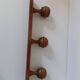 Wall coat rack