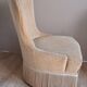 Velvet toad armchair