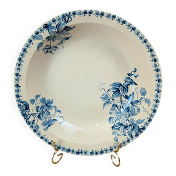Old plate Vieillard & Cie Bordeaux – Model "clematis" Ironstone