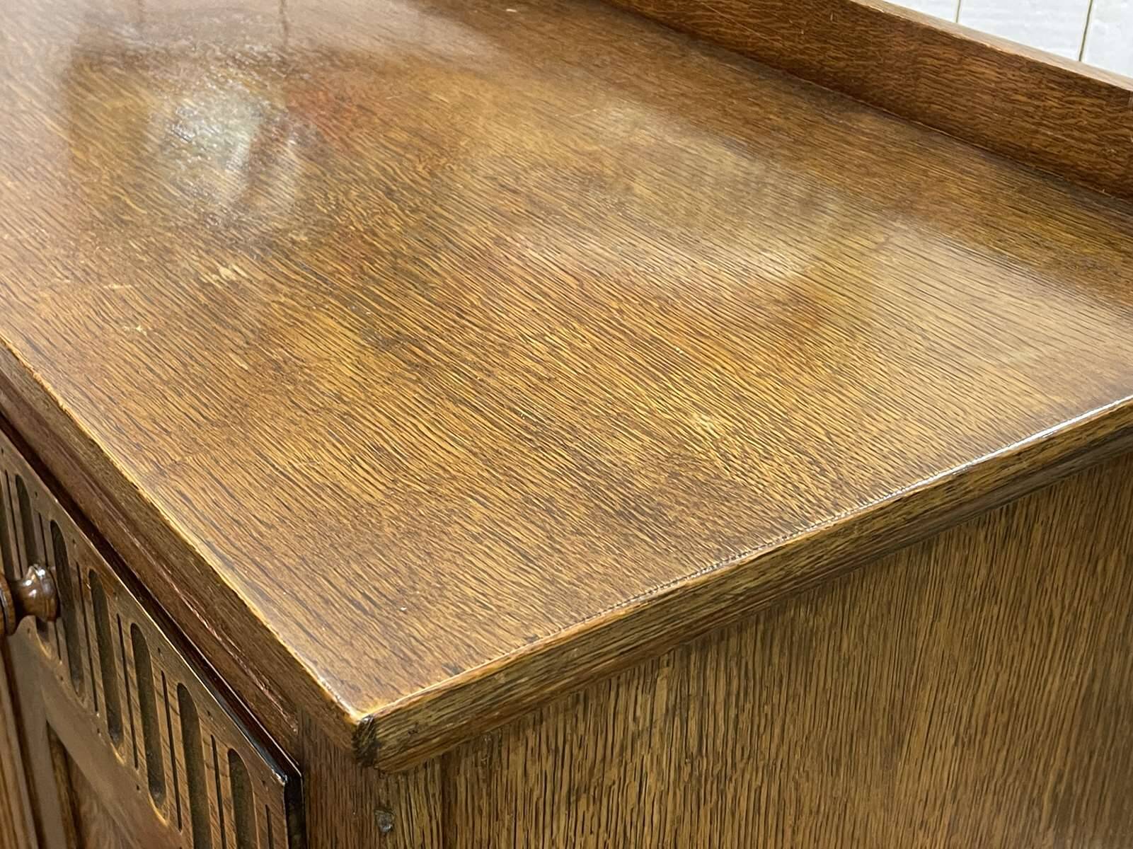 English oak sideboard from the 1950s