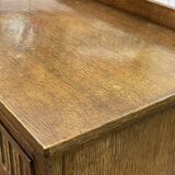 1950s English oak sideboard