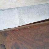 Art deco period table in walnut bramble