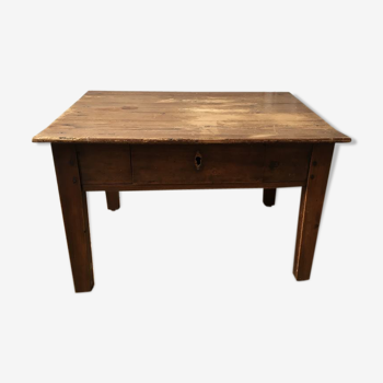 Side table, low wood