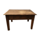 Table d'appoint basse bois massif
