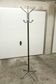 Industrial 1960 chrome coat rack parrot