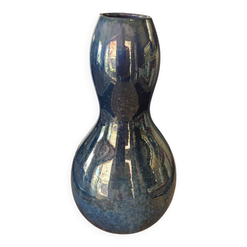 Vase Gourde en Grès flammé de Cytère – Rambervillers Vosges art deco –