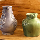 Set of two bistro pitchers  Revol France