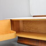 1940s Jindrich Halabala Mirror Cabinet ,Czechoslovakia