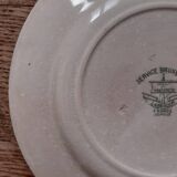 Assiette Creil & Montereau modèle Bruxelles