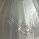 Small table lamp or Art Deco ceiling light from the 1930s in frosted glass.