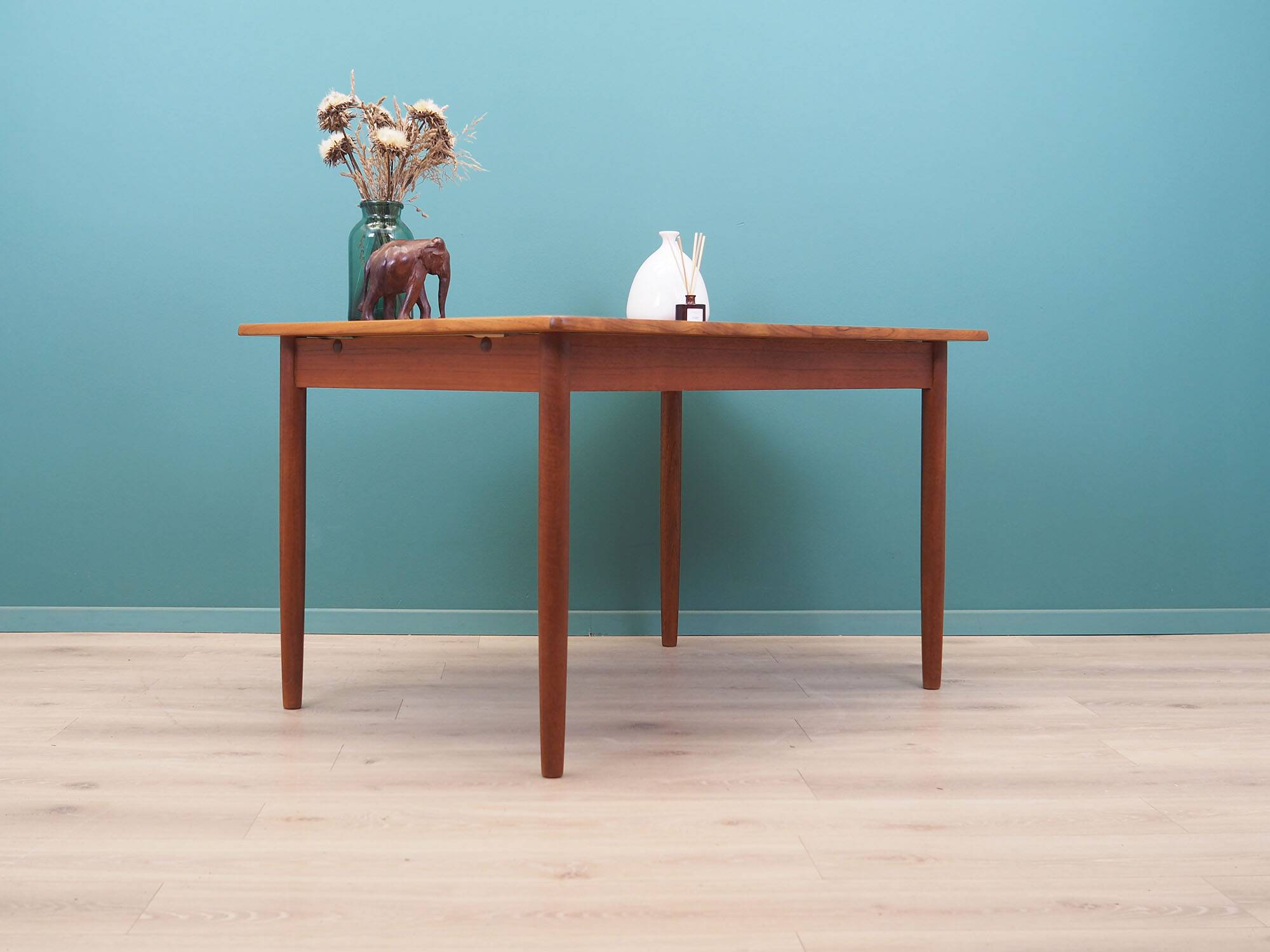 Teak table, Danish design, 1960s, production: Denmark