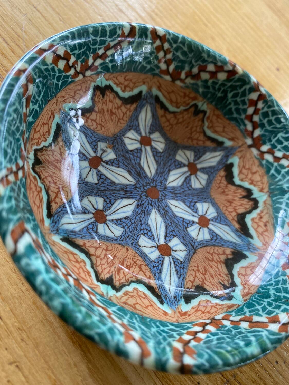 Vallauris ceramic pocket tray