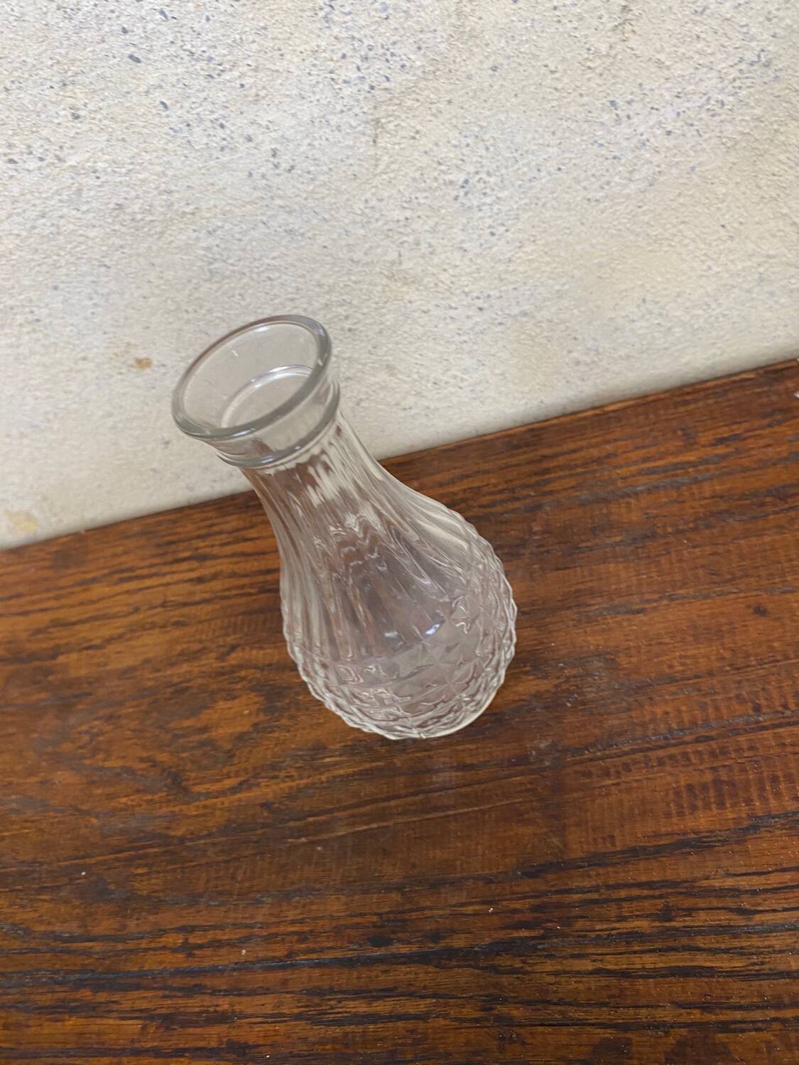 Small crystal vase
