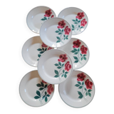 Vernon dinner plates – H.B.C. – 1940s