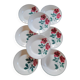 Assiettes plates Vernon – H.B.C. – années 40