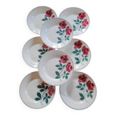 Vernon dinner plates – H.B.C. – 1940s