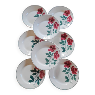 Vernon dinner plates – H.B.C. – 1940s