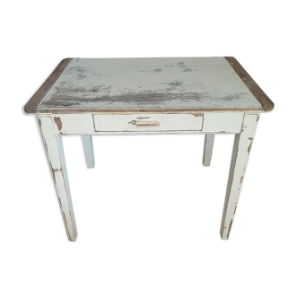 Table d'appoint style ferme