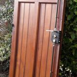 Entrance door 208,7x94 oak multipoint lock