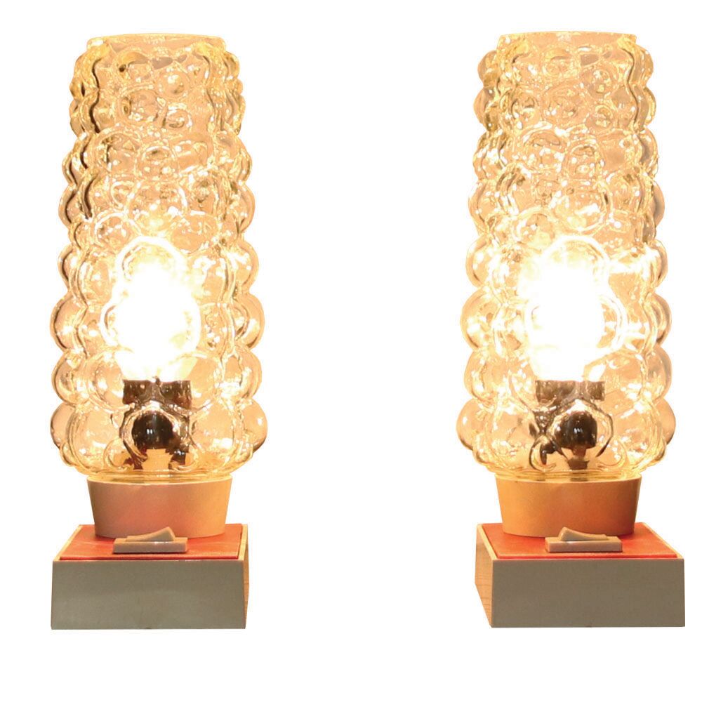Bedside table lamps from Hawill, 1960