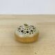 Stoneware flower spike ball vase, 7 soleils workshop