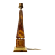 Pied de lampe obélisque Le Dauphin 1970