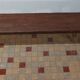 Old Large Vintage Wooden Farm Bench