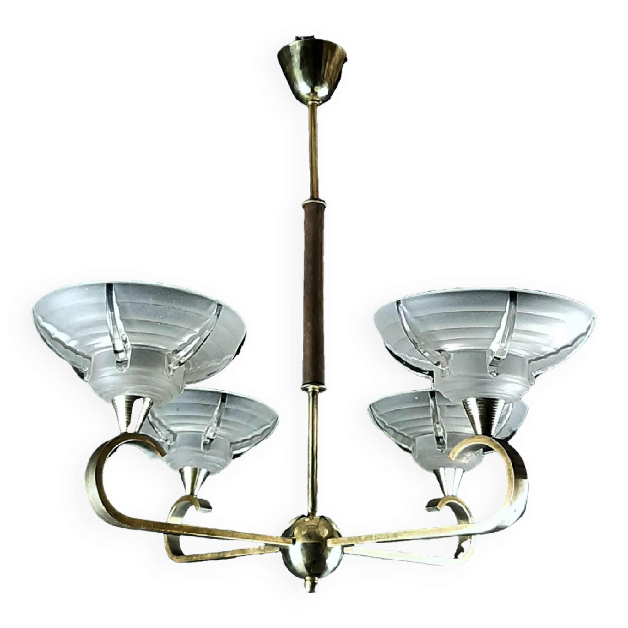 EZAN France Art Deco Chandelier