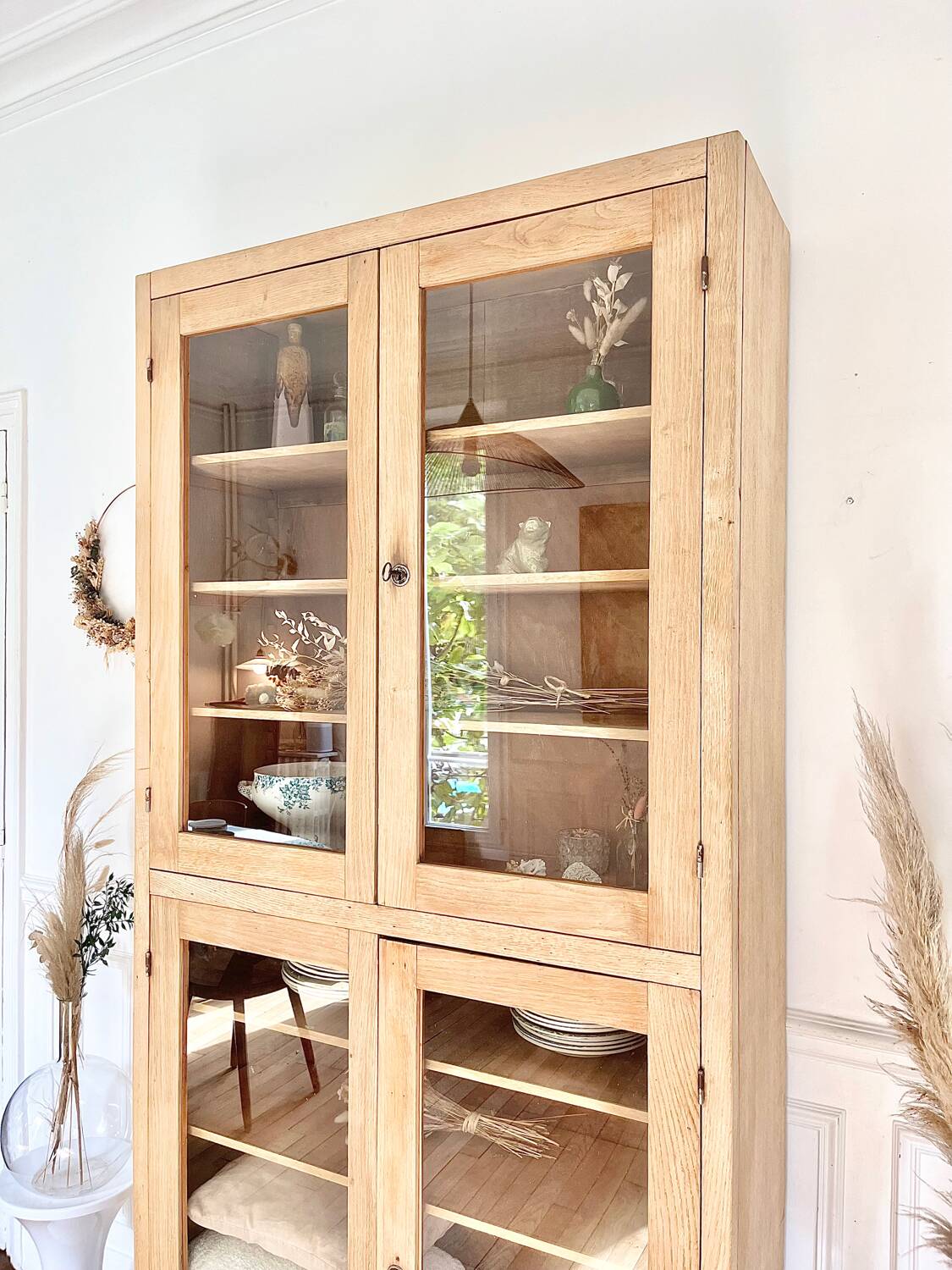 Vintage glass cabinet